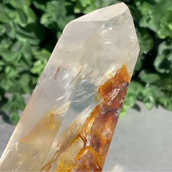 Golden Healer Tower | Yellow Hematoid Quartz - Picture 17 of 17
